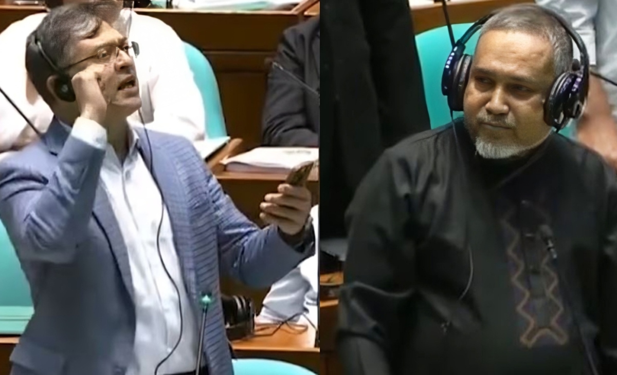 শিবিরনেতা জিসান ইস্যুতে সংসদে তুমুল বিতর্ক, মুখোমুখি সরকার-বিরোধী দল