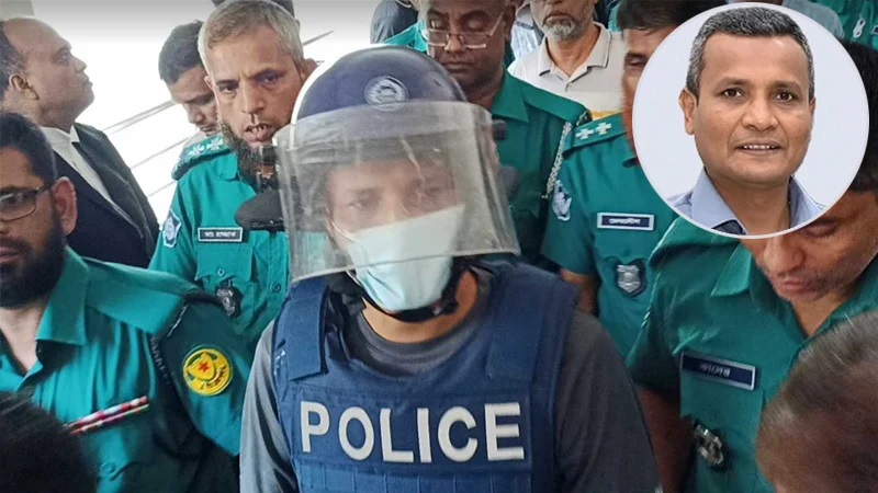 কিশোর হত্যা: সাবেক ডিসি মশিউর ৭ দিনের রিমান্ডে