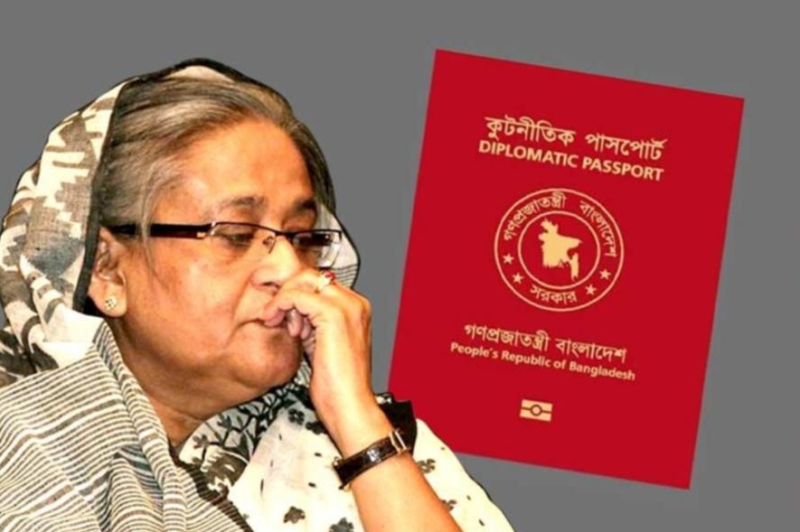 শেখ হাসিনার পাসপোর্ট বাতিল