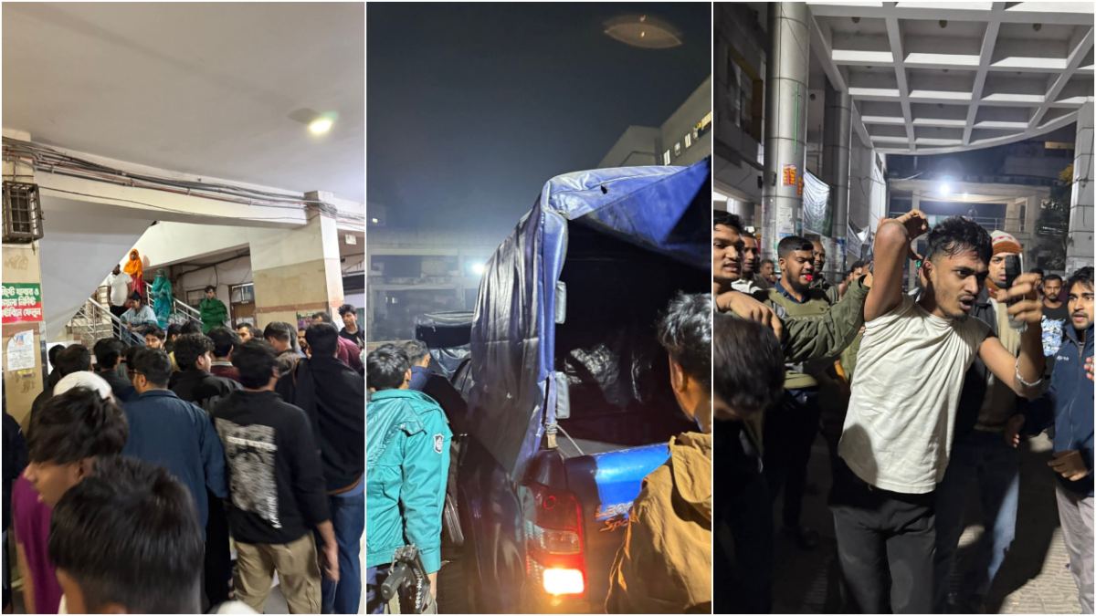 ঢামেকে হামলায় ৪ চিকিৎসক আহত, জরুরি বিভাগসহ চিকিৎসা সেবা বন্ধ
