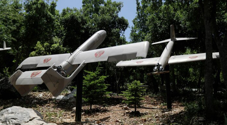 ইসরায়েলের সামরিক ঘাঁটিতে হিজবুল্লাহর ড্রোন হামলা