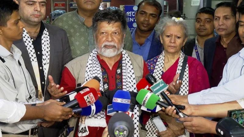 দেশে ফিরলেন শহিদুল আলম, ফিলিস্তিনের স্বাধীনতার জন্য লড়াইয়ের আহ্বান