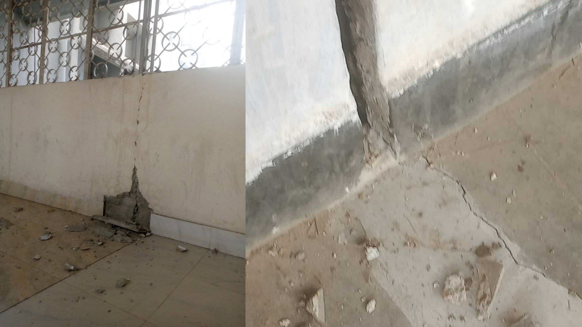 ভূমিকম্পে ঢাবির একাধিক হলের ভবনে ফাটল