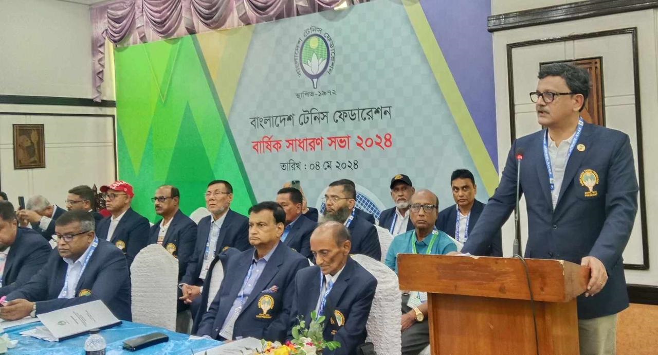 টেনিস খেলাকে জনপ্রিয় করতে কাজ করা হচ্ছে : নৌ প্রতিমন্ত্রী