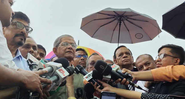 সরকার দেশকে পরনির্ভরশীল করতে চায়: ফখরুল