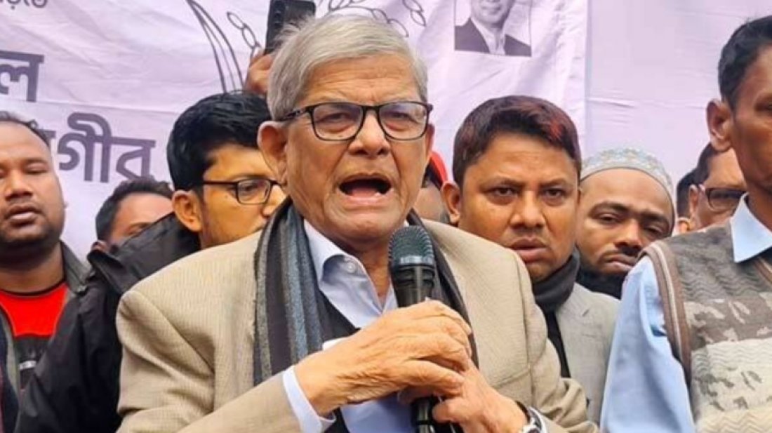 দেশের মানুষকে ফেলে দিল্লিতে গিয়ে বসে থাকে-এমন নেতা চাই না: মির্জা ফখরুল