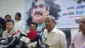 অন্তর্বর্তী সরকারের রোডম্যাপ নিয়ে ধোঁয়াশা কাটেনি: মির্জা ফখরুল