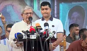 শেখ হাসিনাকে আর রাজনীতি করতে দেবো না: মির্জা ফখরুল