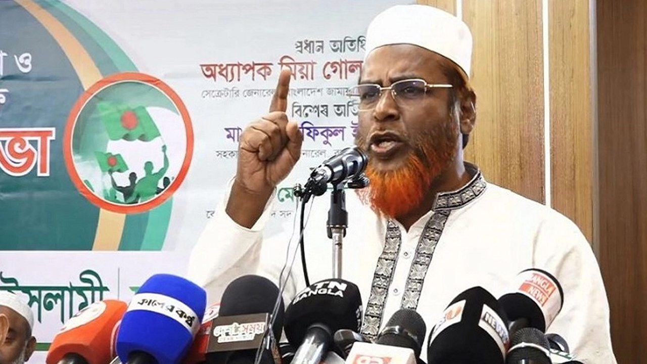 প্রতিবেশী দেশের রাজনৈতিক হস্তক্ষেপ বাংলাদেশের জন্য বড় চ্যালেঞ্জ: গোলাম পরওয়ার