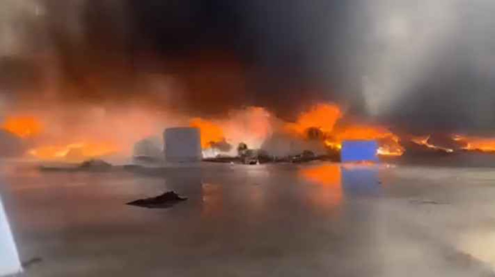 ইসরায়েলে অস্ত্রের গুদামে আগুন