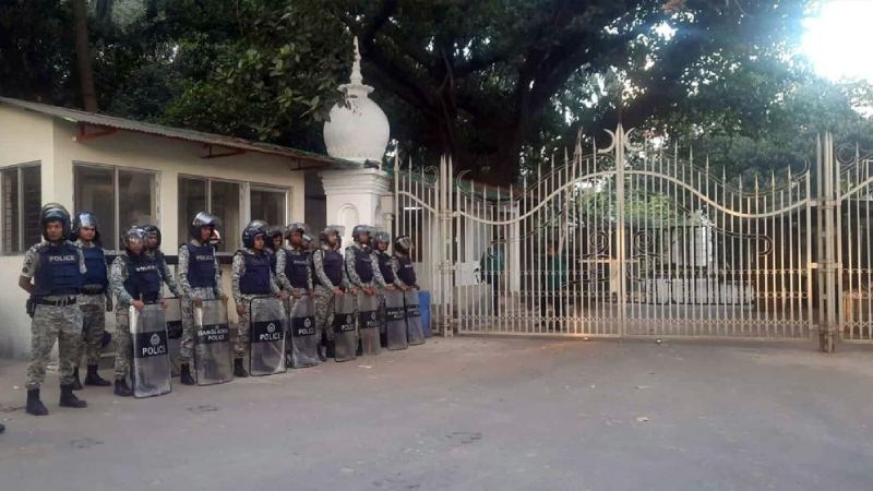 ট্রাইব্যুনাল এলাকায় সেনা-বিজিবিসহ কঠোর নিরাপত্তা বলয়