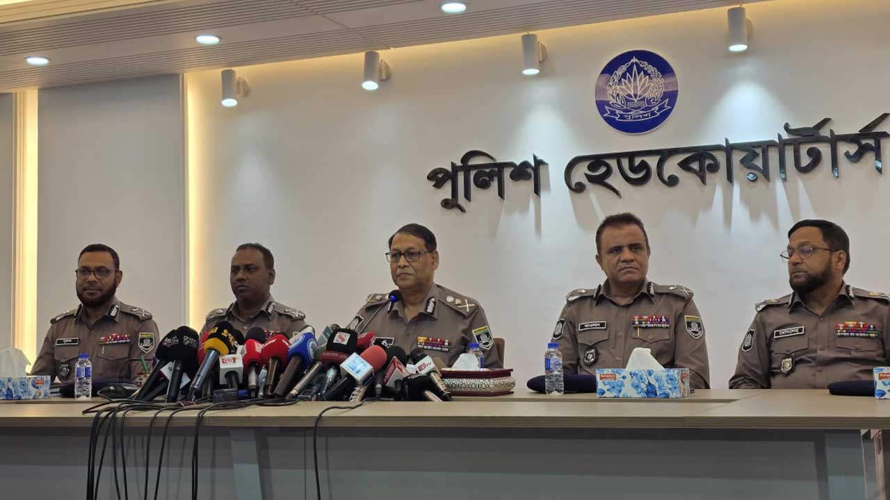 ৯০ ভাগ কেন্দ্রে সিসিটিভি ক্যামেরা লাগানো হয়েছে: আইজিপি