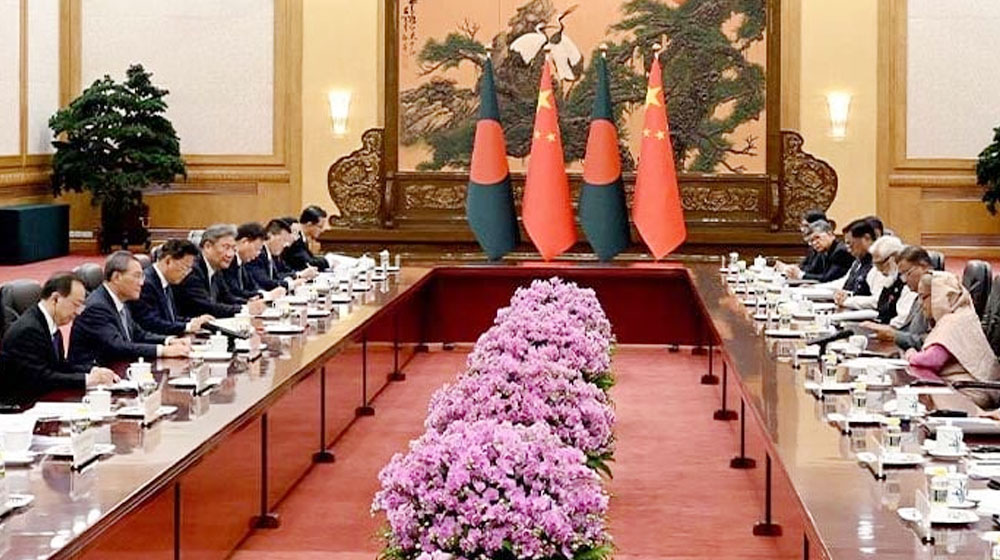 চীনের সঙ্গে ২১ চুক্তিসহ ৭ ঘোষণাপত্র সই বাংলাদেশের