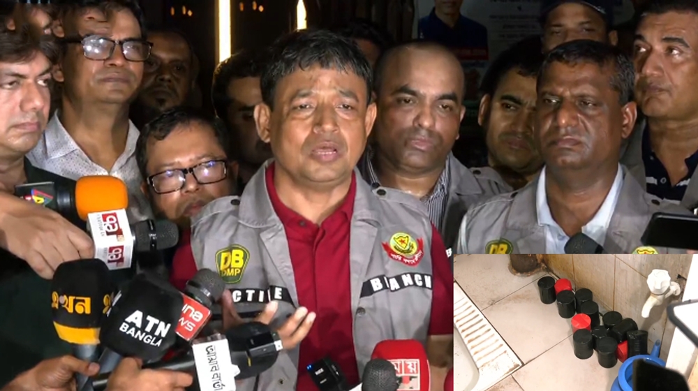 বিএনপির কার্যালয় থেকে ককটেল জব্দ, গ্রেপ্তার ৭