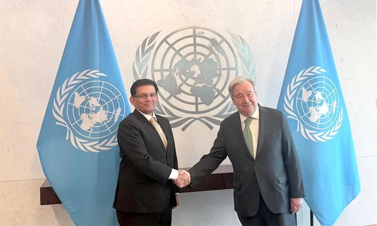 বাংলাদেশের প্রতি অবিচল সমর্থন জাতিসংঘ মহাসচিবের