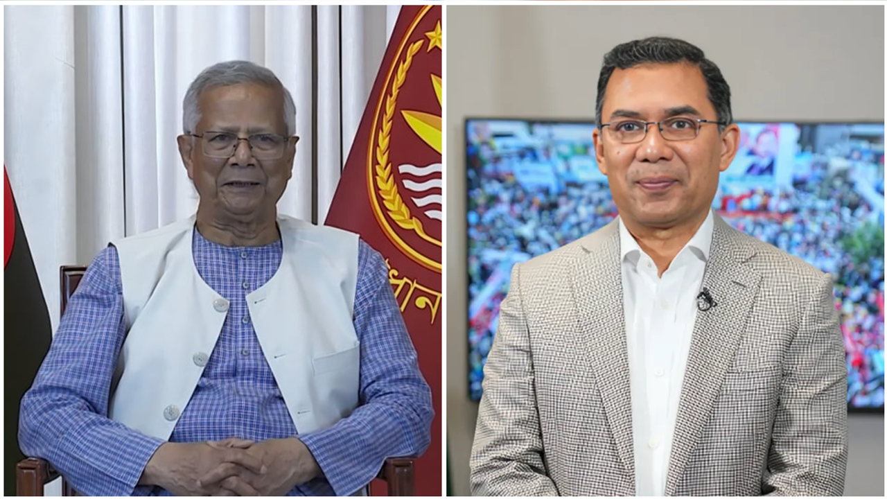 প্রধান উপদেষ্টাকে ফুল পাঠালেন তারেক রহমান