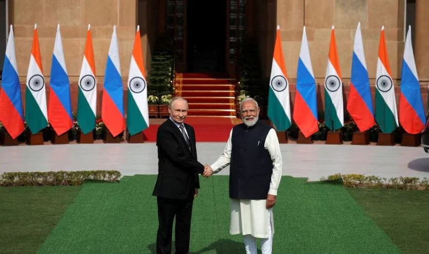 মোদি-পুতিন বৈঠকে প্রতিরক্ষা, বাণিজ্য ও ইউক্রেন নিয়ে আলোচনা