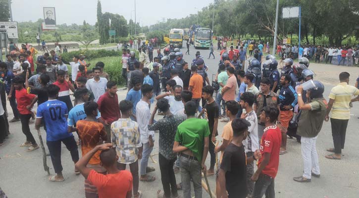 দুই ঘণ্টা পর বঙ্গবন্ধু সেতু মহাসড়‌ক ছেড়ে দিলো শিক্ষার্থী‌রা