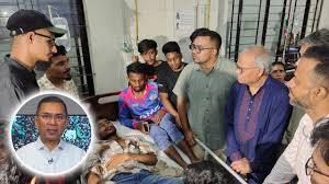 বিষপান করা ৪ জুলাই যোদ্ধার পাশে তারেক রহমান