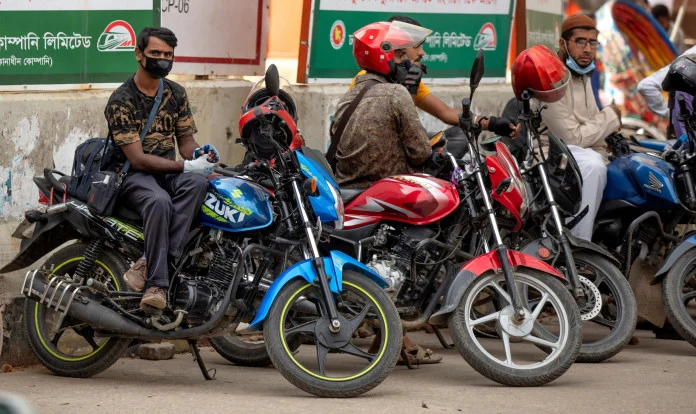 মোটরসাইকেল রাইড শেয়ার চালকদের জন্য বড় সুখবর