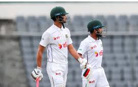 শঙ্কা উড়িয়ে লিড নিয়ে ৩য় দিন শেষ করলো বাংলাদেশ