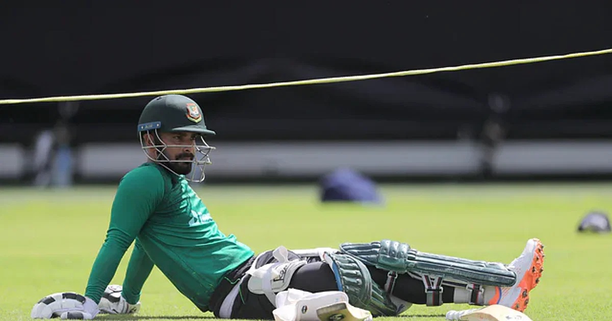 অনুশীলনে নেমে ইনজুরিতে লিটন