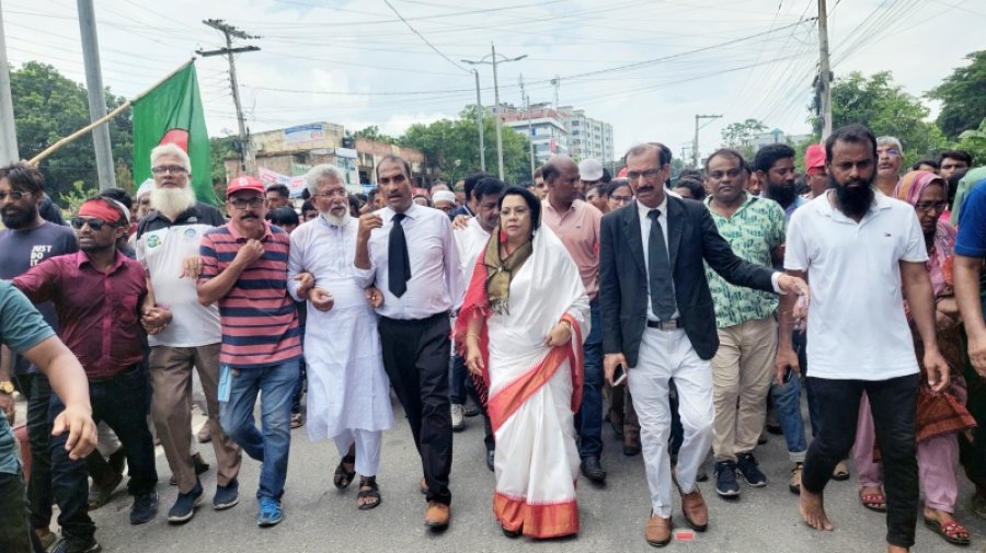 ভাঙচুর করলে দল থেকে বহিষ্কারের ঘোষণা বিএনপি জেলা সভাপতি