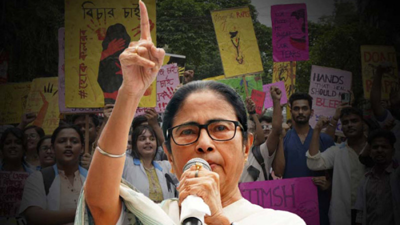 মমতার পদত্যাগের দাবিতে বিক্ষোভে নামছে বিজেপি
