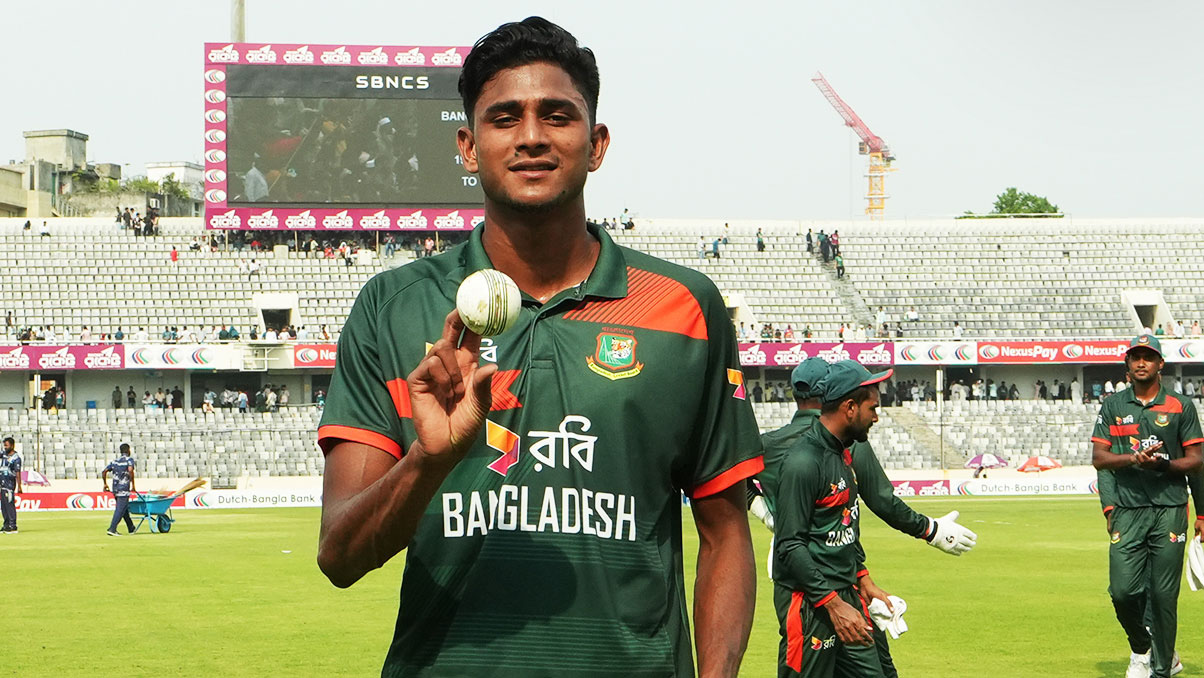 আইসিসির মাসসেরা ক্রিকেটার নাহিদ রানা