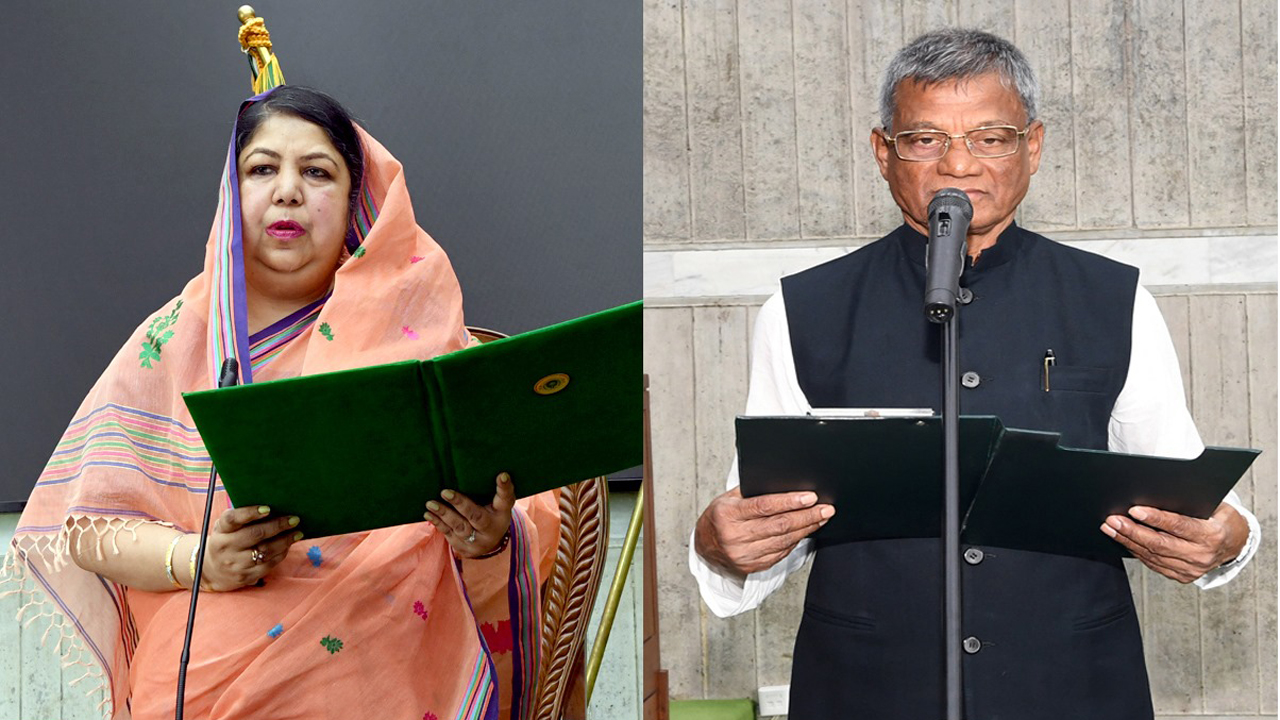 শপথ নিলেন ঝিনাইদহ-১ আসনের এমপি নায়েব আলী