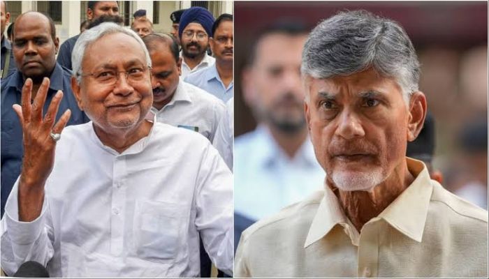 এনডিএ জোটের বৈঠকে যাচ্ছেন নীতীশ–নাইডু