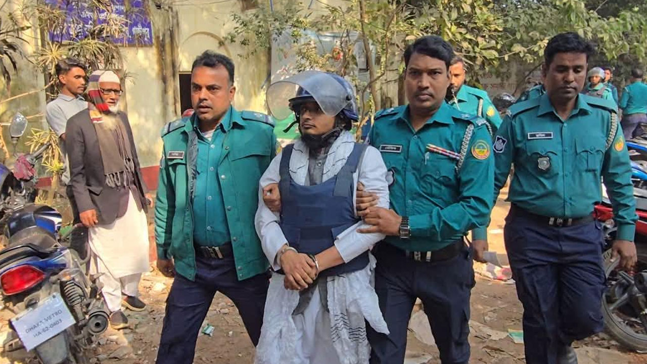 সাদপন্থি নেতা মুয়াজ বিন নূর ৩ দিনের রিমান্ডে