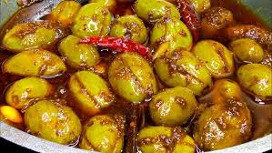 আস্ত জলপাইয়ের আচার যেভাবে বানাবেন