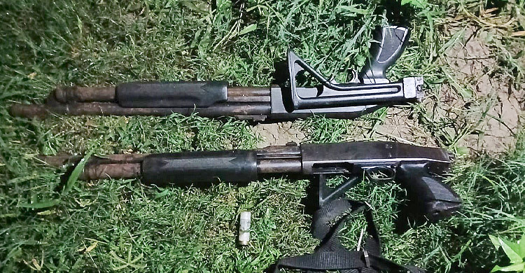 রাজশাহীতে পুলিশের লুট হওয়া অস্ত্র পরিত্যক্ত অবস্থায় উদ্ধার