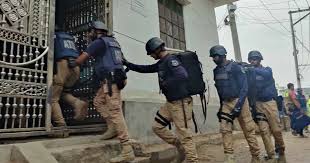 নারায়ণগঞ্জে জঙ্গি সন্দেহে ঘিরে রাখা বাড়িতে অভিযান শুরু
