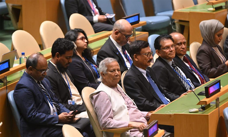 রোহিঙ্গা পরিস্থিতি নিয়ে জাতিসংঘের সম্মেলন যোগ দিলেন প্রধান উপদেষ্টা