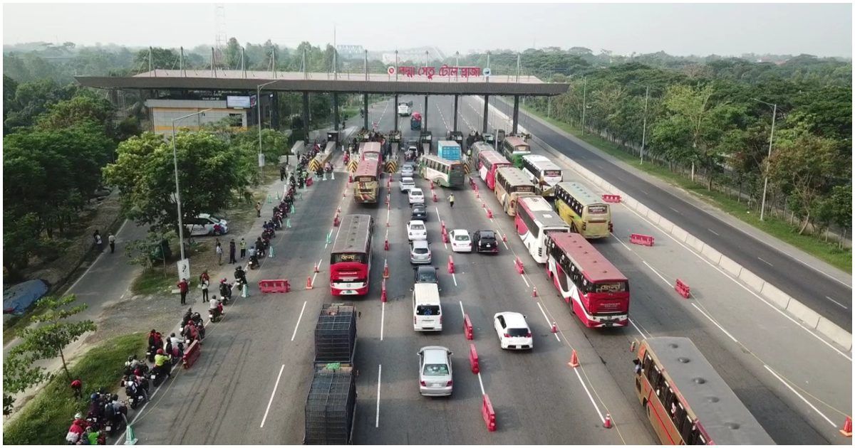 পদ্মা সেতুতে দেড় হাজার কোটি টাকা টোল আদায়ের মাইলফলক
