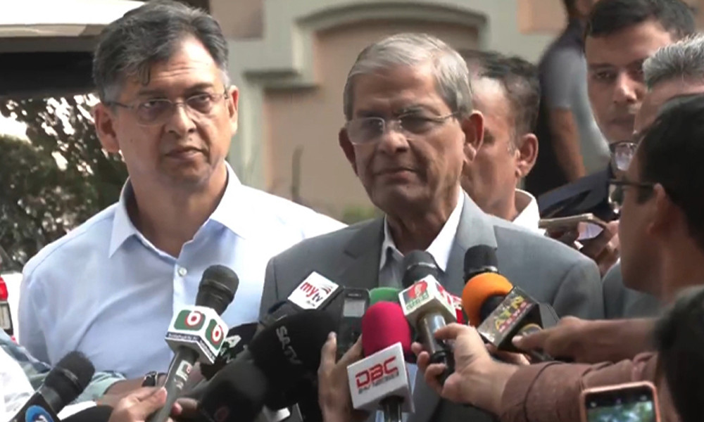 ড. ইউনূসের সঙ্গে বৈঠক শেষে যা বললেন ফখরুল