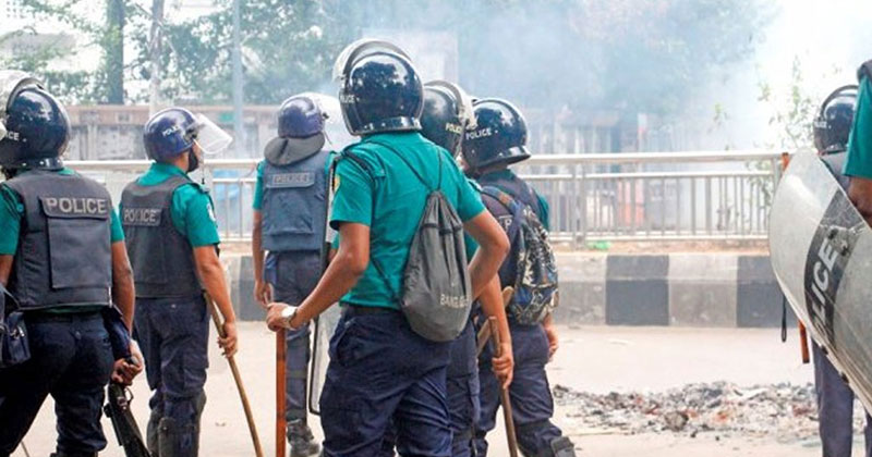 গণ-অভ্যুত্থানে নিহত পুলিশ সদস্যদের তালিকা প্রকাশ