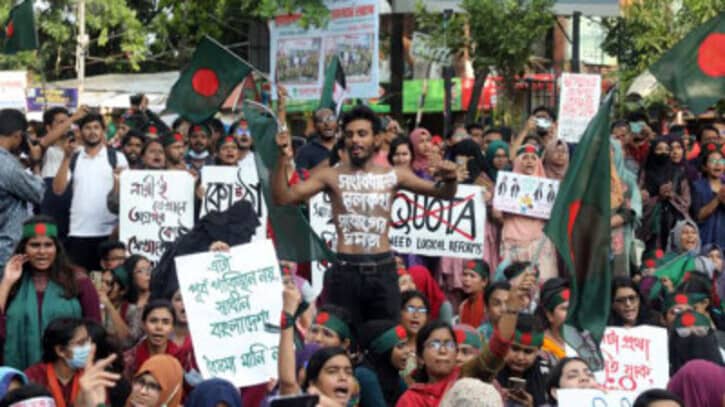 প্রধানমন্ত্রীর বক্তব্য প্রত্যাখ্যান করলেন কোটা আন্দোলনকারীরা