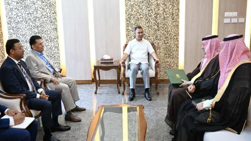 সৌদি রাষ্ট্রদূতের সাক্ষাৎ, প্রধানমন্ত্রীকে ক্রাউন প্রিন্সের চিঠি