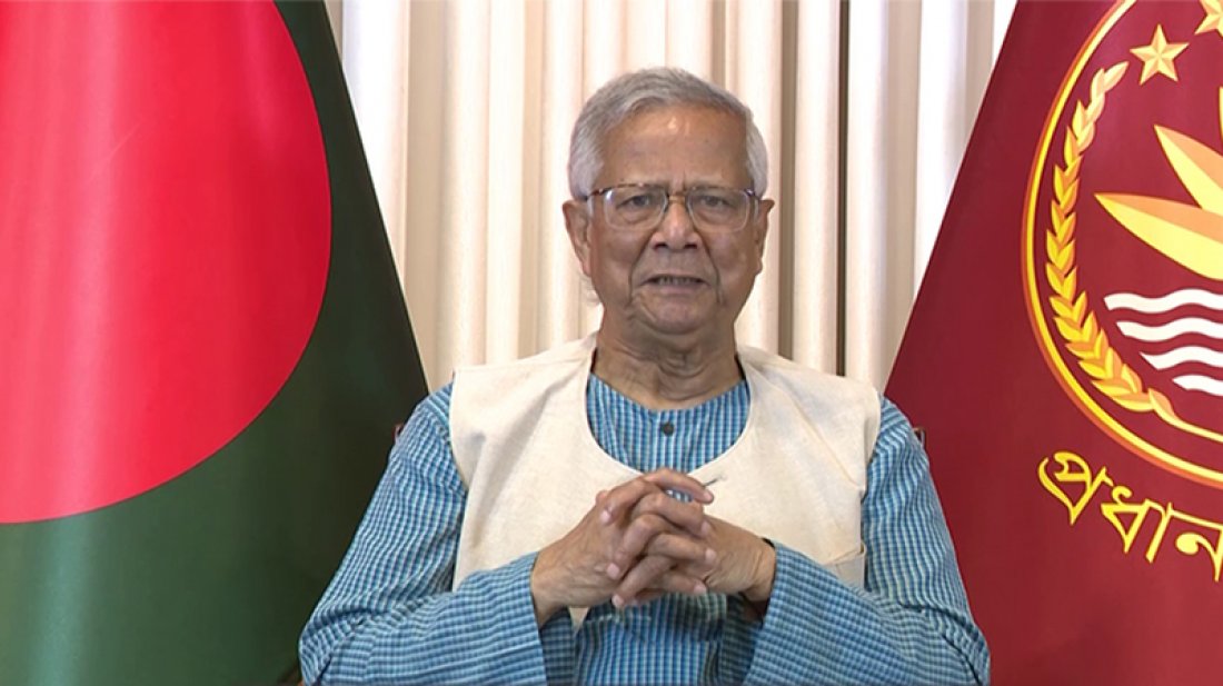 গণভোটে ‘হ্যাঁ’ সিল দেওয়ার আহ্বান প্রধান উপদেষ্টার