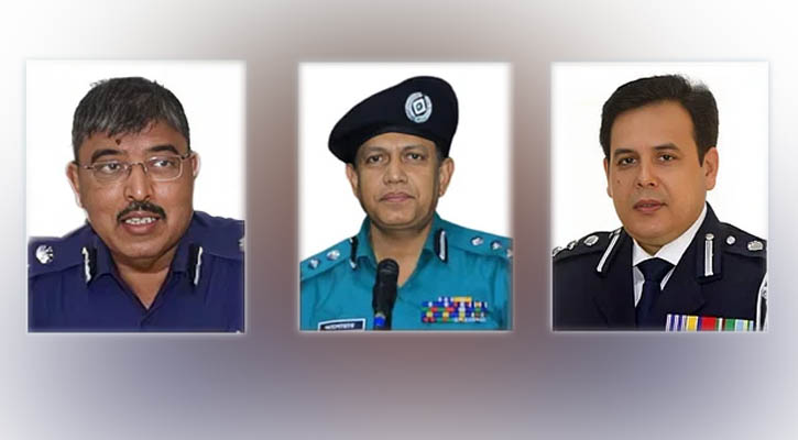 বাধ্যতামূলক অবসরে পাঠানো হলো পুলিশের ৩ কর্মকর্তাকে