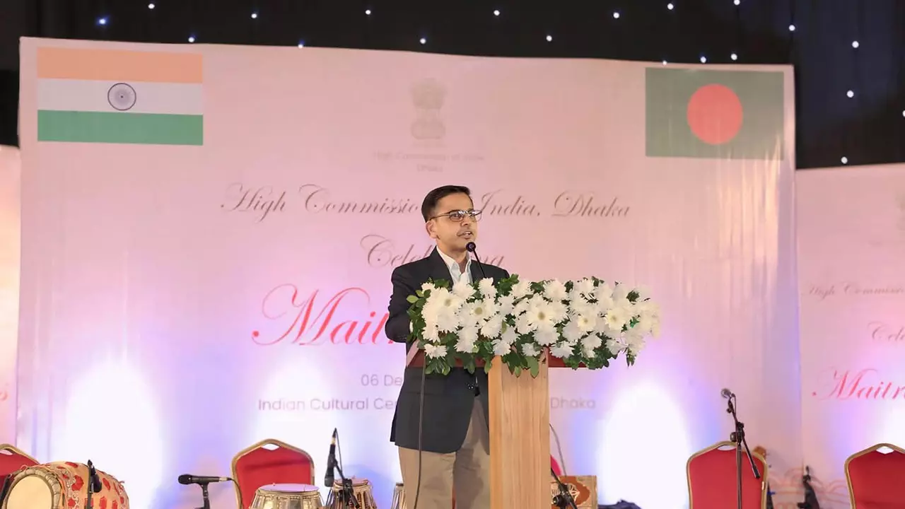 ভারত-বাংলাদেশ সম্পর্কের ভিত্তি হলো মানুষ: প্রণয় ভার্মা