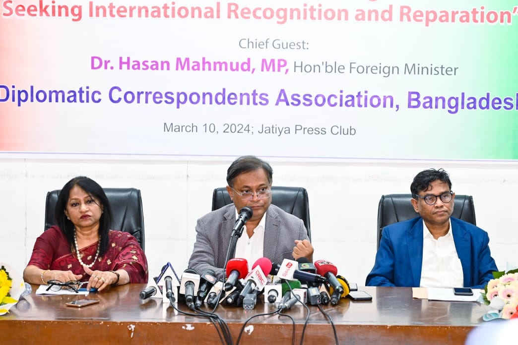 নির্বাচনে না যাওয়া ভুল ছিল, বিএনপি এখন বুঝতে পেরেছে : পররাষ্ট্রমন্ত্রী