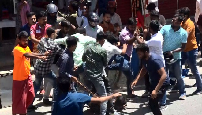 রাজশাহীতে সংঘর্ষে দুই পুলিশসহ আহত ২০