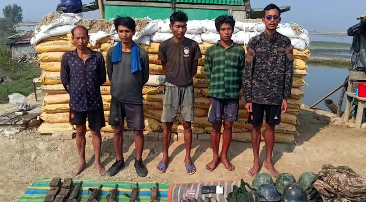 মিয়ানমার থেকে পালিয়ে এলো বিজিপির আরও ৯ সদস্য