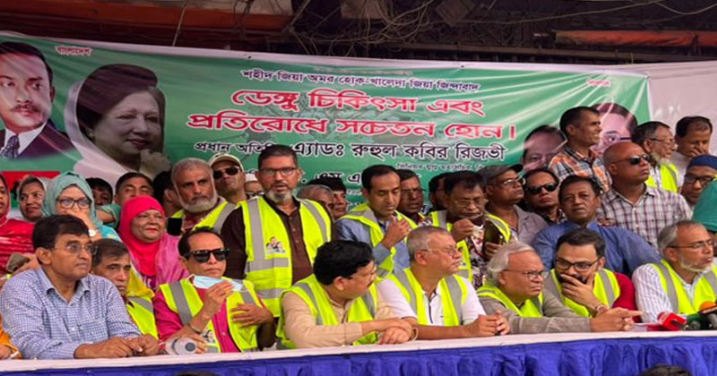 দুর্নীতির জন্য ফার্স্ট ক্লাস ফার্স্ট হাসিনা এখন ভারতকে পথ দেখাবেন: রিজভী