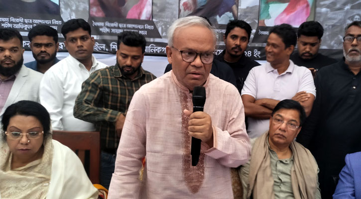 শেখ হাসিনা বাংলাদেশে নেই তাই ভারতের মনে কষ্ট : রিজভী