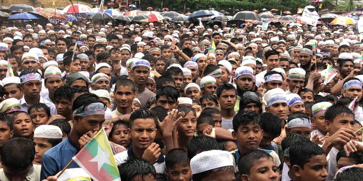 স্বদেশে ফিরে যাওয়ার আকুতি রোহিঙ্গাদের